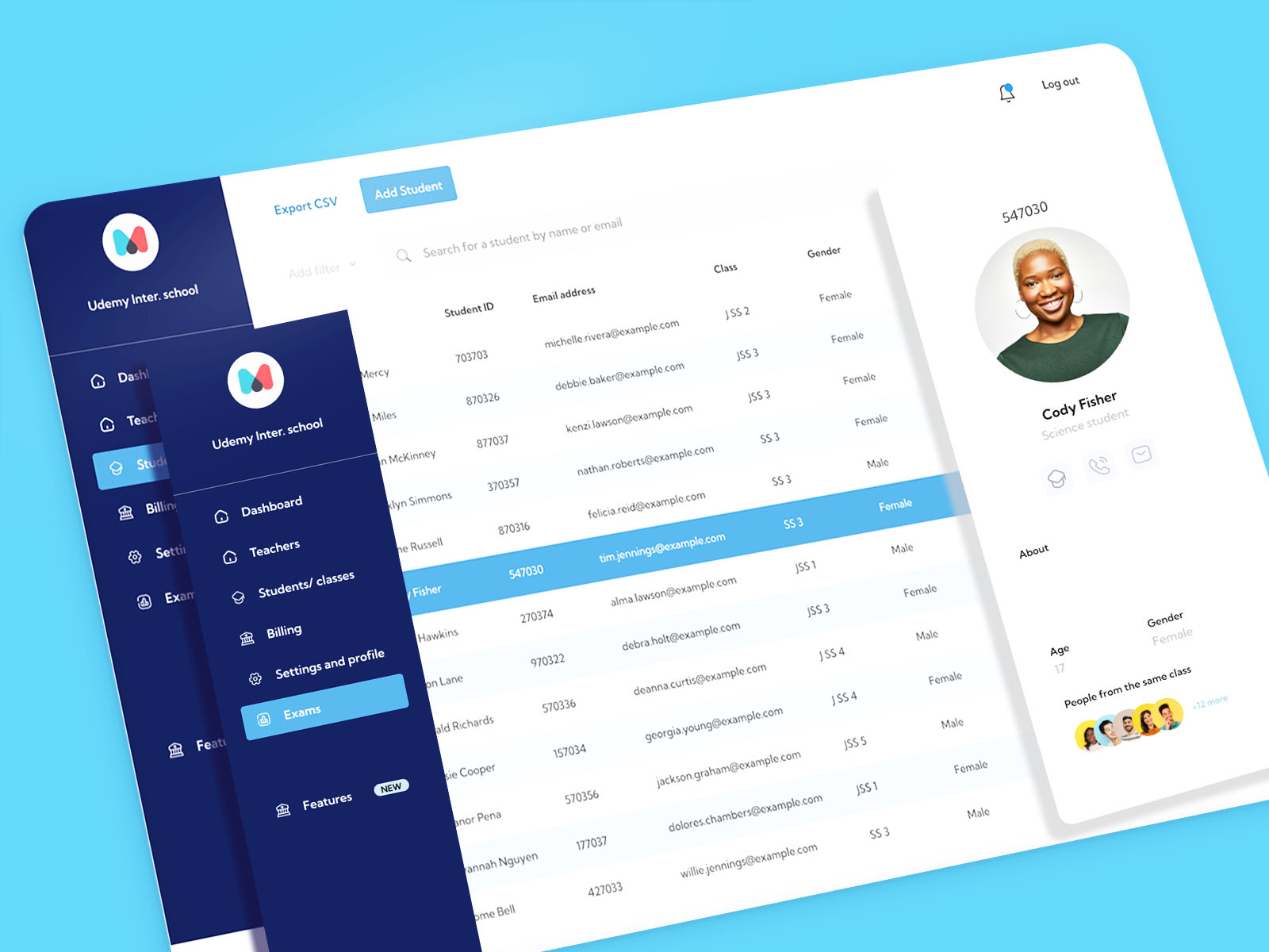 Prinstine EduSphere — School Management Platform